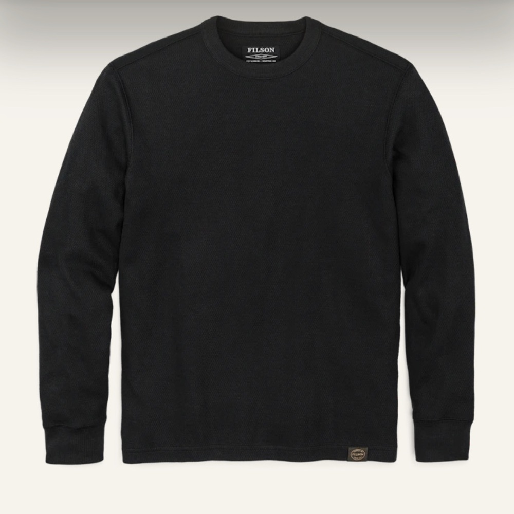 Filson Waffle Knit Thermal Crewneck